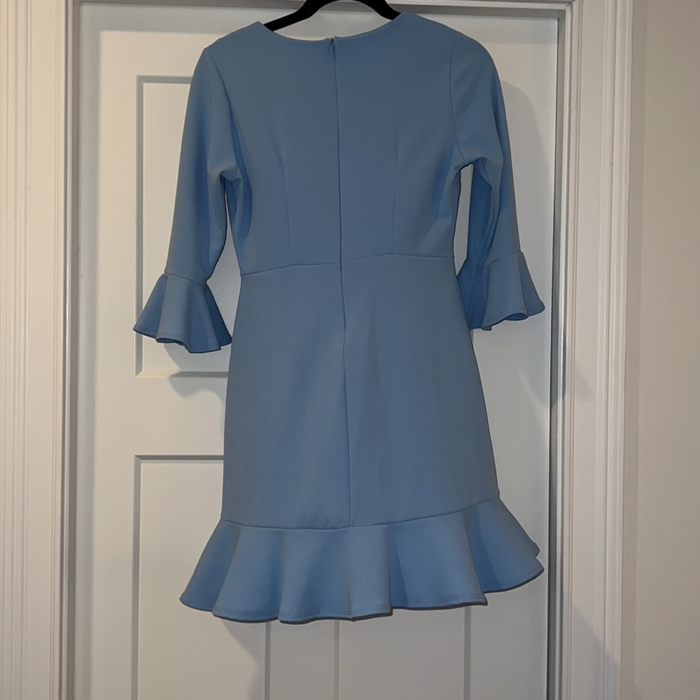 RED DRESS BOUTIQUE BABY BLUE DRESS WORN ONCE! - Picture 2 of 3